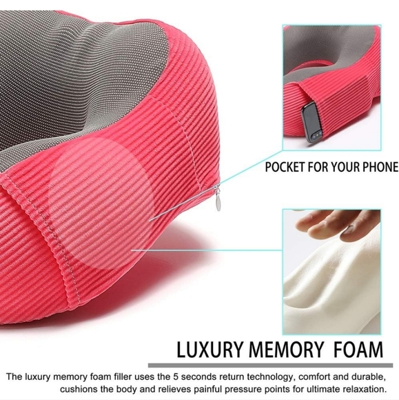 ⭐️CLEARANCE⭐️ Umerci Memory Foam Travel Pillow - Picture 5 of 7